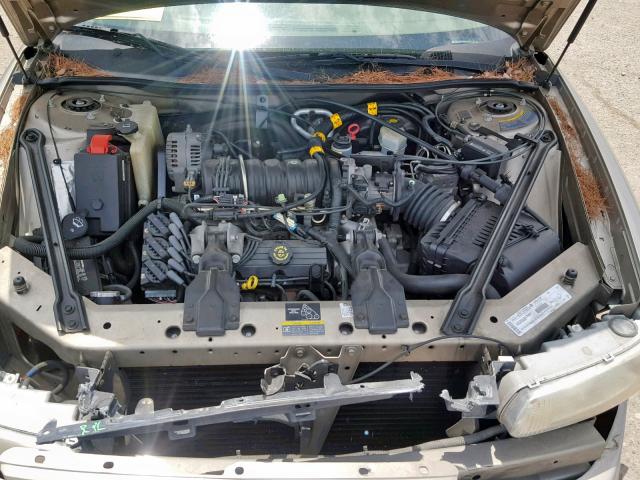 2G4WB52K821196322 - 2002 BUICK REGAL LS TAN photo 7