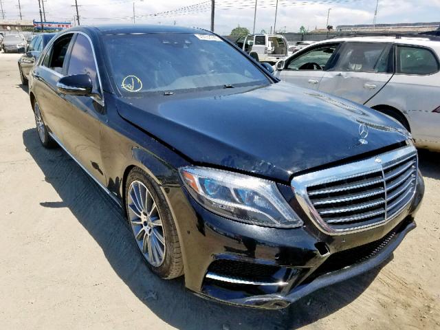 WDDUG8CBXFA123368 - 2015 MERCEDES-BENZ S 550 BLACK photo 1