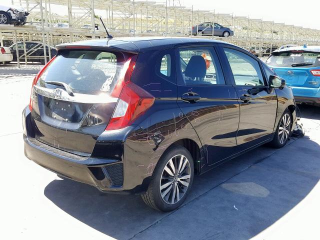 3HGGK5H82FM704238 - 2015 HONDA FIT EX BLACK photo 4