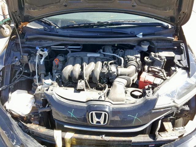 3HGGK5H82FM704238 - 2015 HONDA FIT EX BLACK photo 7