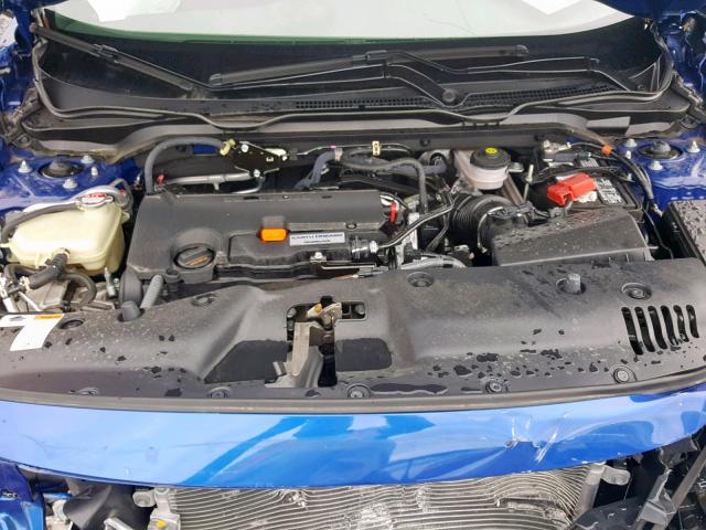 2HGFC2F86KH513635 - 2019 HONDA CIVIC SPOR BLUE photo 7