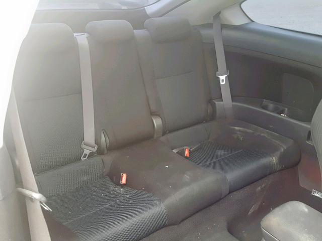 JTKDE177050010197 - 2005 TOYOTA SCION TC შავი ფოტო 6