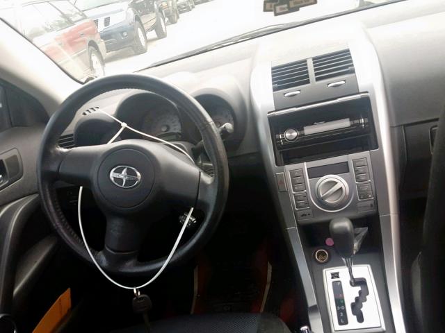 JTKDE177050010197 - 2005 TOYOTA SCION TC შავი ფოტო 9