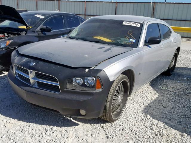 2B3KA33V09H544541 - 2009 DODGE CHARGER SX SILVER photo 2