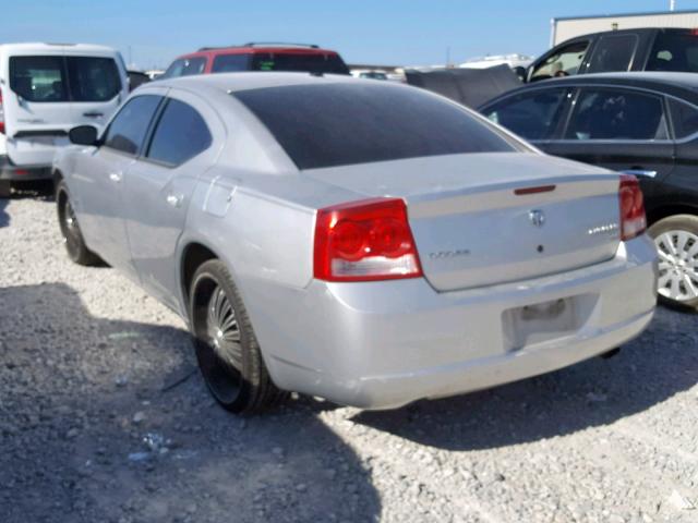 2B3KA33V09H544541 - 2009 DODGE CHARGER SX SILVER photo 3