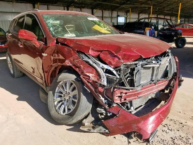 1GYKNARS3HZ118145 - 2017 CADILLAC XT5 RED photo 1