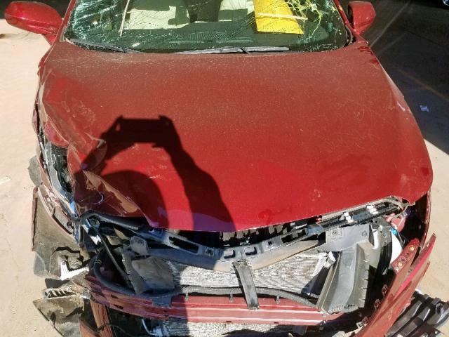 1GYKNARS3HZ118145 - 2017 CADILLAC XT5 RED photo 7