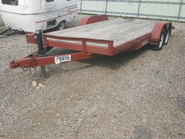 4MPFB1822C1005414 - 2012 UTILITY TRAILER RED photo 3