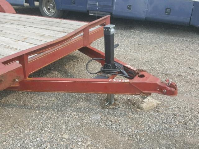 4MPFB1822C1005414 - 2012 UTILITY TRAILER RED photo 7
