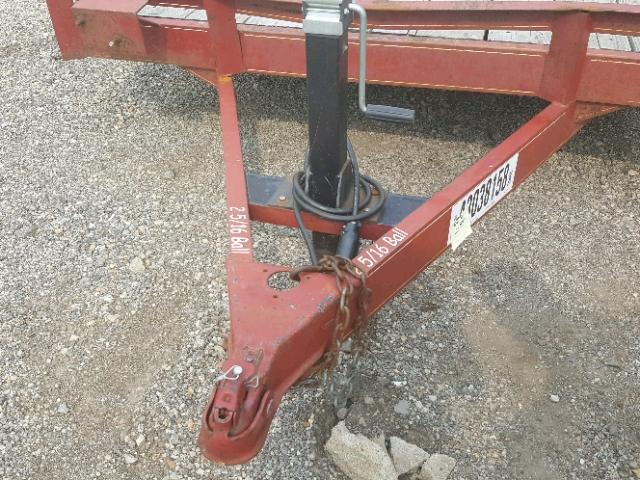 4MPFB1822C1005414 - 2012 UTILITY TRAILER RED photo 8