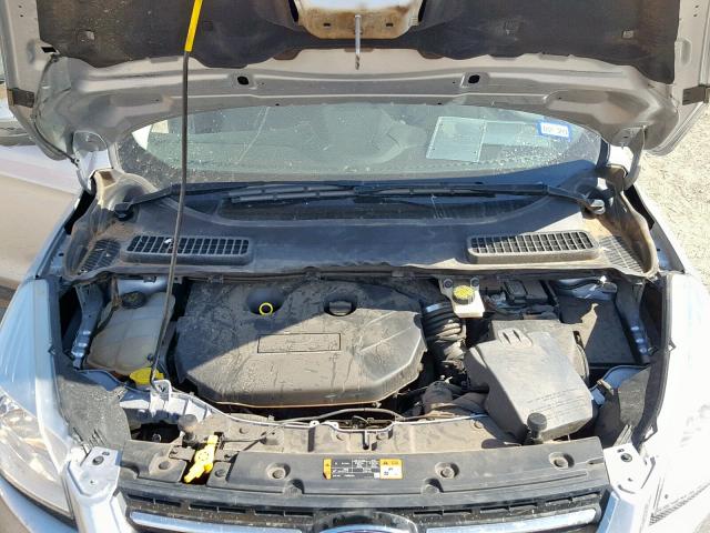 1FMCU0J95FUA64479 - 2015 FORD ESCAPE TIT SILVER photo 7