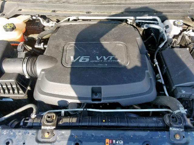 1GCGTCE36G1379715 - 2016 CHEVROLET COLORADO L GRAY photo 7