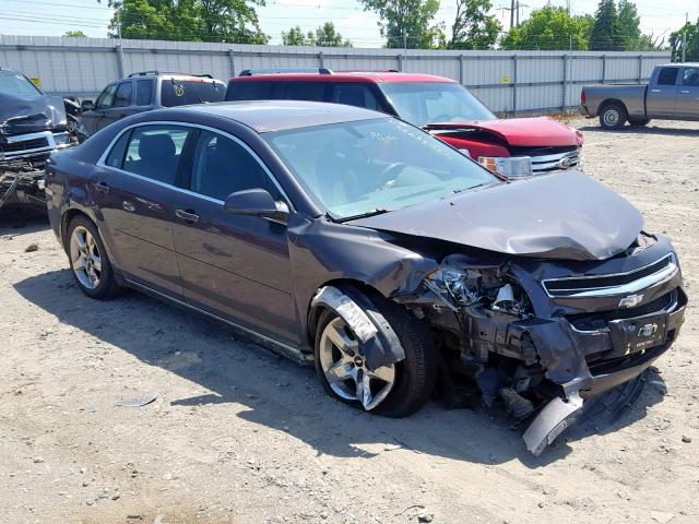 1G1ZC5EB0AF319864 - 2010 CHEVROLET MALIBU 1LT GRAY photo 1