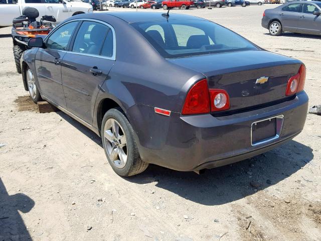 1G1ZC5EB0AF319864 - 2010 CHEVROLET MALIBU 1LT GRAY photo 3