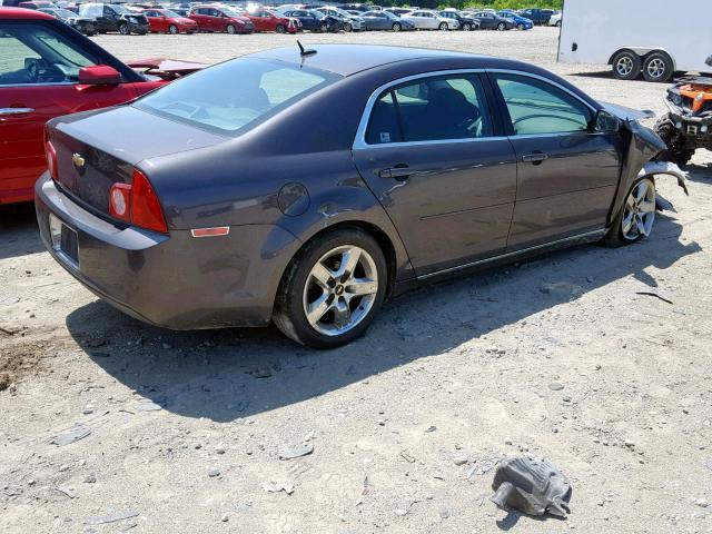 1G1ZC5EB0AF319864 - 2010 CHEVROLET MALIBU 1LT GRAY photo 4