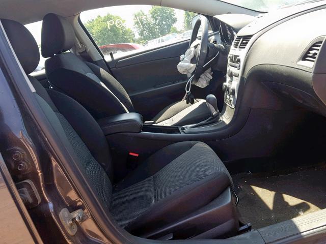 1G1ZC5EB0AF319864 - 2010 CHEVROLET MALIBU 1LT GRAY photo 5