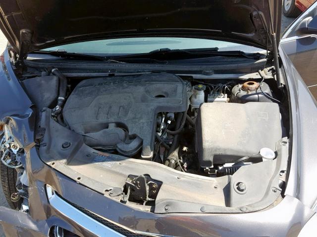 1G1ZC5EB0AF319864 - 2010 CHEVROLET MALIBU 1LT GRAY photo 7