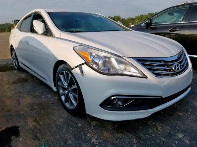 KMHFG4JG1GA505943 - 2016 HYUNDAI AZERA WHITE photo 1