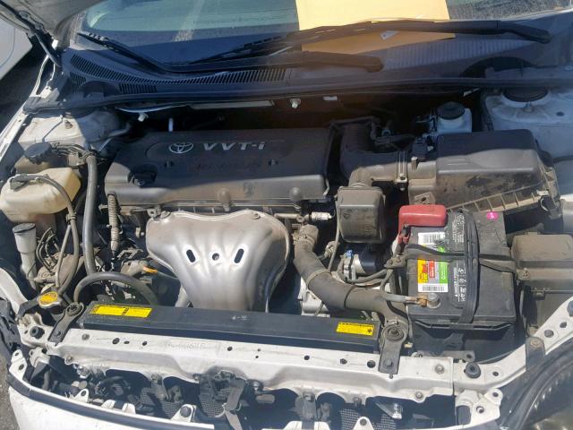 JTKDE167890283282 - 2009 TOYOTA SCION TC თეთრი ფოტო 7