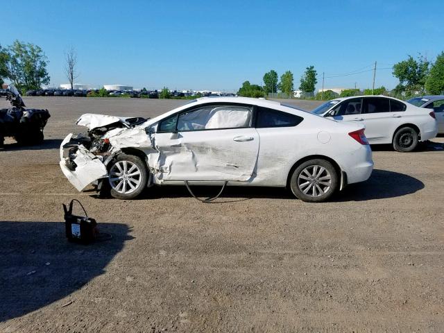 2HGFG3B9XCH000057 - 2012 HONDA CIVIC EXL 白色 照片 9