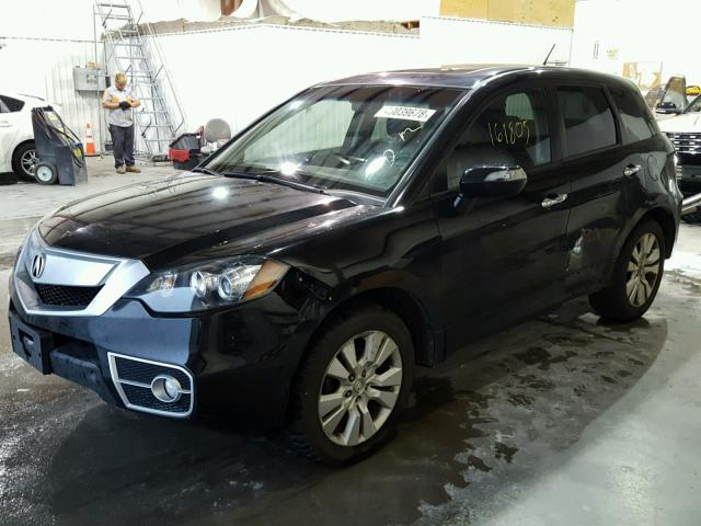 5J8TB2H20AA005057 - 2010 ACURA RDX BLACK photo 2