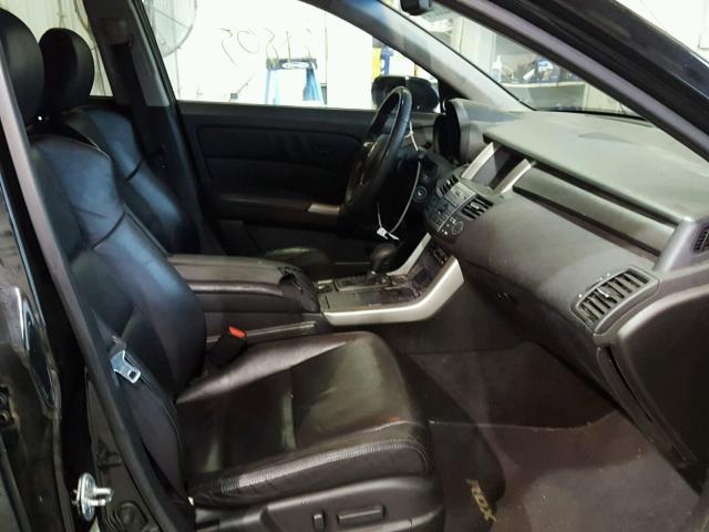 5J8TB2H20AA005057 - 2010 ACURA RDX BLACK photo 5