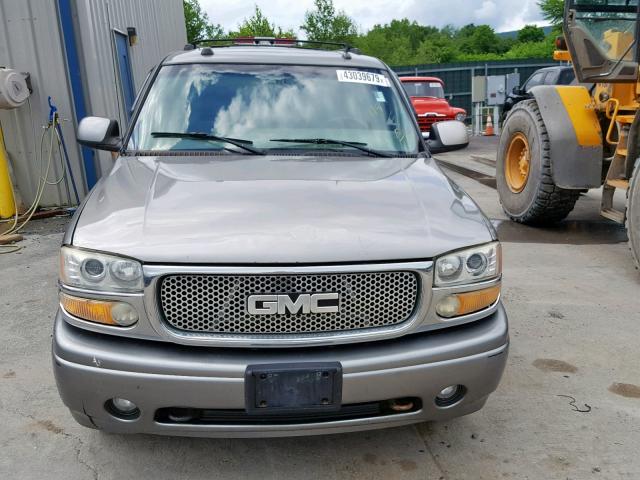 1GKFK66U95J134447 - 2005 GMC YUKON XL D GRAY photo 9