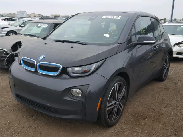 WBY1Z2C50FV286696 - 2015 BMW I3 BEV CHARCOAL photo 2