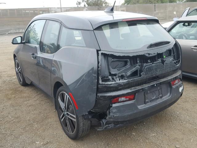 WBY1Z2C50FV286696 - 2015 BMW I3 BEV CHARCOAL photo 3