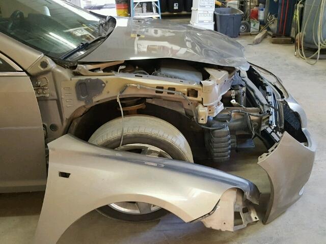 1G1ZH57B18F178425 - 2008 CHEVROLET MALIBU 1LT TAN photo 10