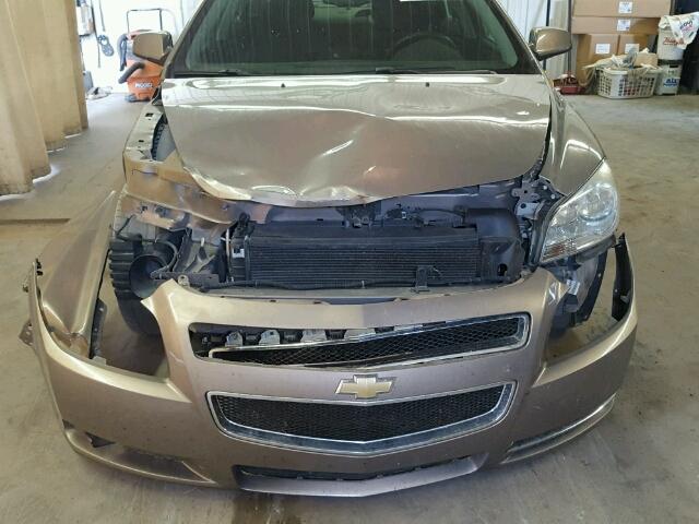 1G1ZH57B18F178425 - 2008 CHEVROLET MALIBU 1LT TAN photo 9