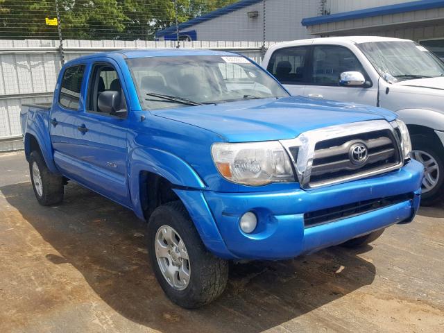 3TMLU42N99M022977 - 2009 TOYOTA TACOMA DOU BLUE photo 1