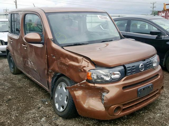 JN8AZ2KR3BT200748 - 2011 NISSAN CUBE BASE BROWN photo 1