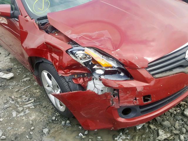 1N4BL21E48C204306 - 2008 NISSAN ALTIMA 3.5 RED photo 9