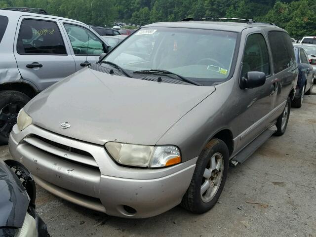 4N2ZN16T01D815239 - 2001 NISSAN QUEST SE GRAY photo 2