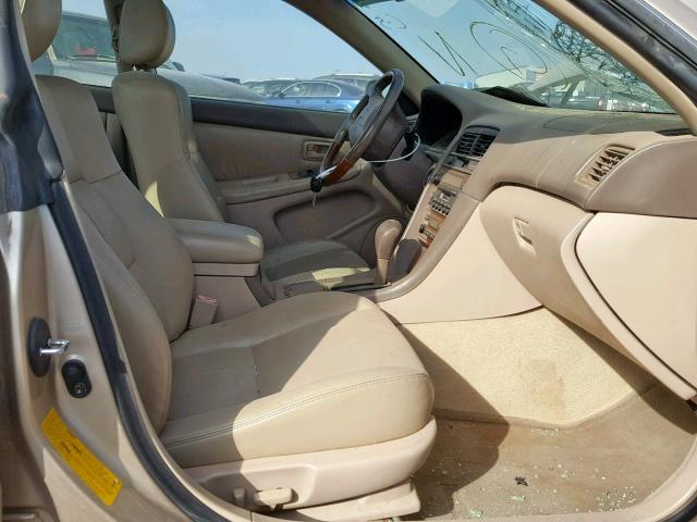 JT8BF28GX10301878 - 2001 LEXUS ES 300 GOLD photo 5