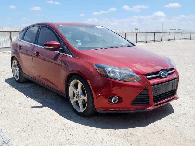 1FADP3N2XEL196582 - 2014 FORD FOCUS TITA RED photo 1