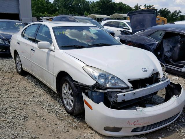 JTHBF30G420047510 - 2002 LEXUS ES 300 WHITE photo 1