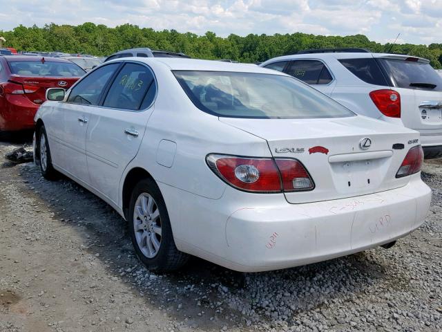 JTHBF30G420047510 - 2002 LEXUS ES 300 WHITE photo 4