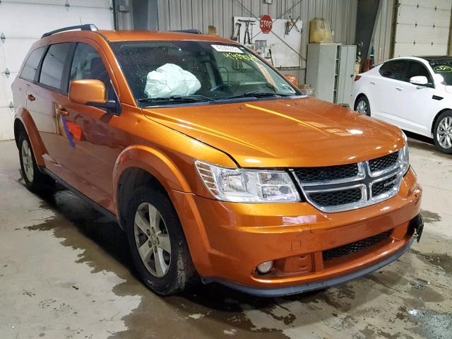 3D4PH1FG6BT503476 - 2011 DODGE JOURNEY MA ORANGE photo 1