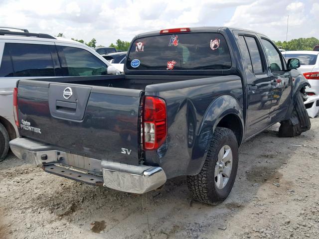 1N6AD0ER8CC408715 - 2012 NISSAN FRONTIER S GRAY photo 4