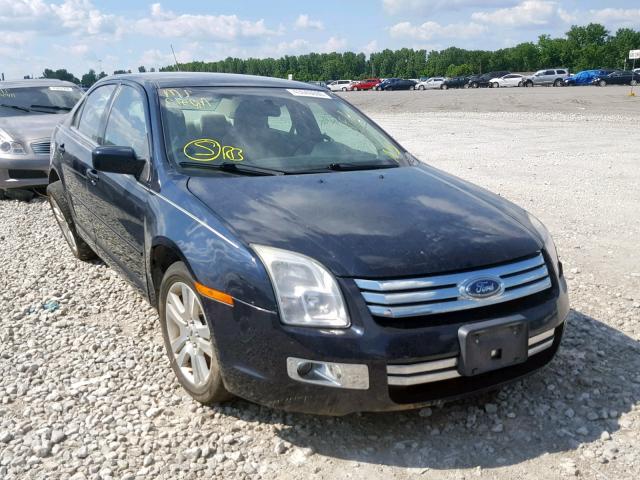 3FAHP081X8R161209 - 2008 FORD FUSION SEL BLUE photo 1