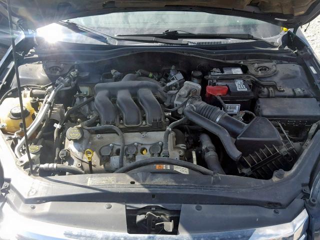 3FAHP081X8R161209 - 2008 FORD FUSION SEL BLUE photo 7