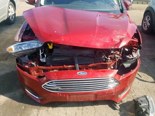 1FADP3N29GL262803 - 2016 FORD FOCUS TITA RED photo 9