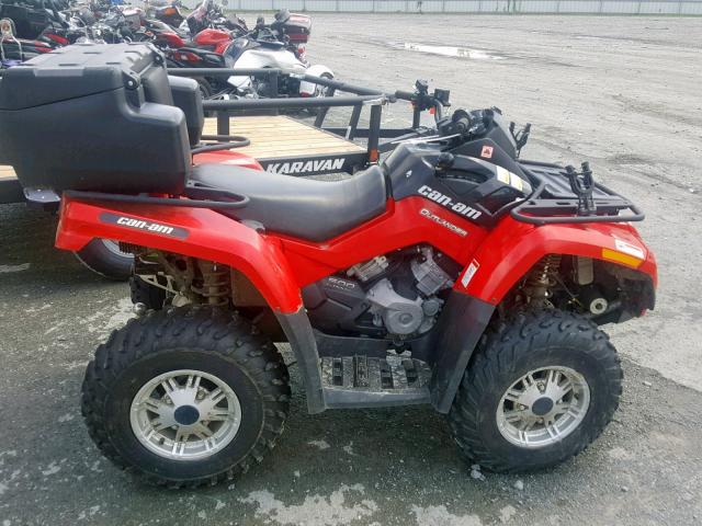 3JBEGHK14BJ000089 - 2011 CAN-AM OUTLANDER RED photo 5