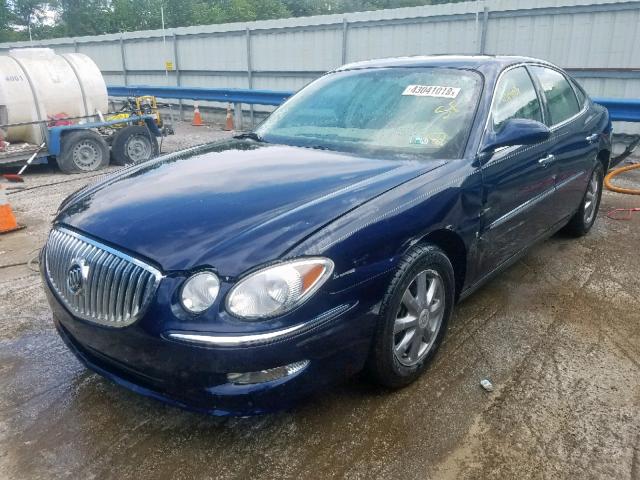 2G4WC582591151868 - 2009 BUICK LACROSSE C BLUE photo 2