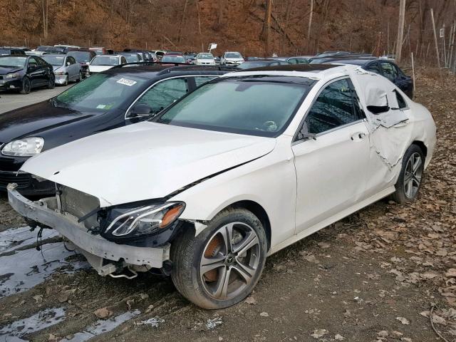 WDDZF4KB9JA359148 - 2018 MERCEDES-BENZ E 300 4MAT WHITE photo 2