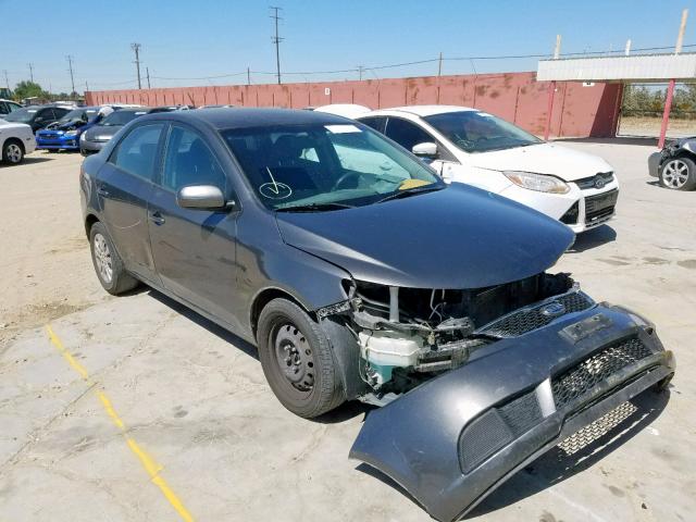 KNAFU4A20D5736786 - 2013 KIA FORTE EX CHARCOAL photo 1