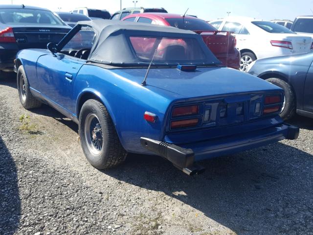 HLS30407781 - 1977 DATSUN 280ZX BLUE photo 3