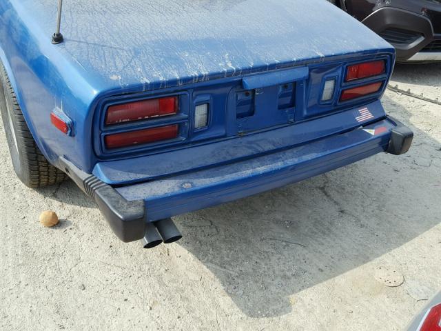 HLS30407781 - 1977 DATSUN 280ZX BLUE photo 9